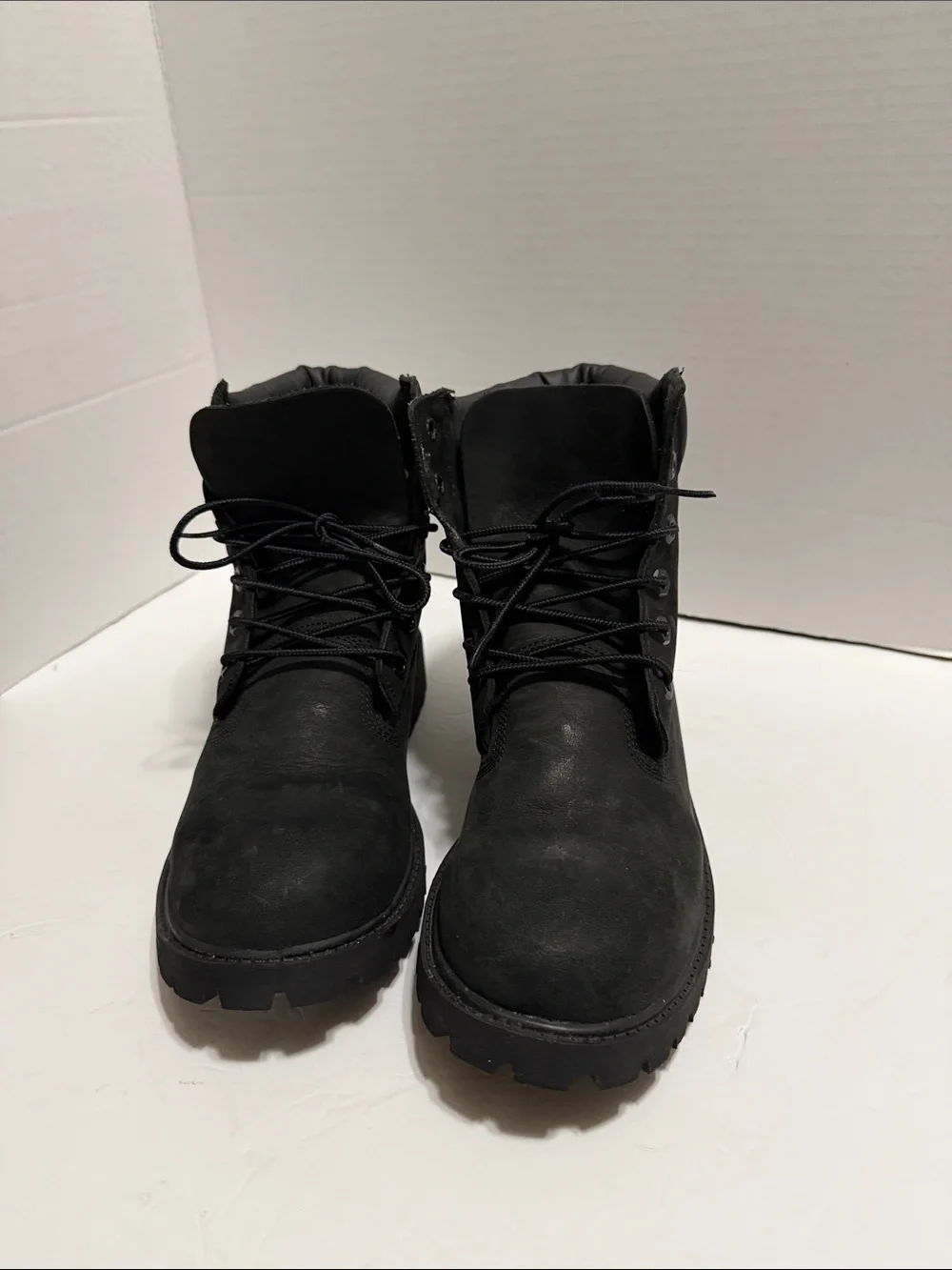 Timberland 6 Inch Black Waterproof Boots 6.5